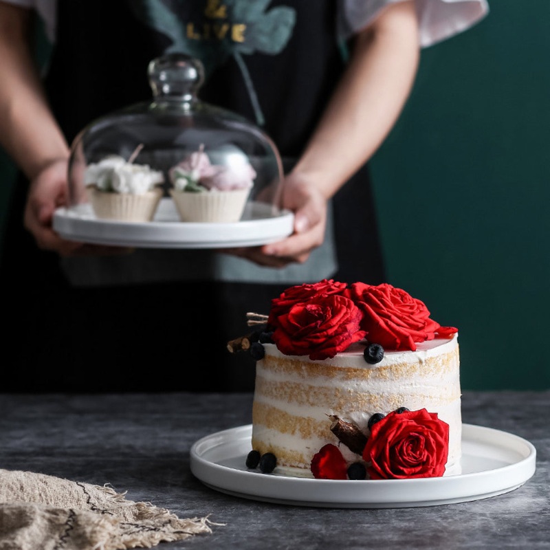Cake Plate With Dome