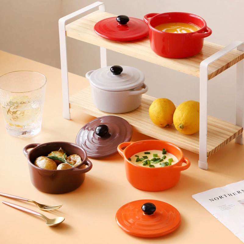 Ceramic Casserole With Lid