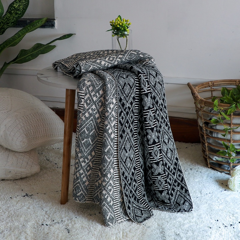 Cotton Throw Patterned