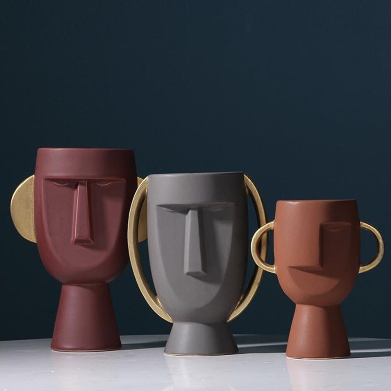 Face Flower Pot