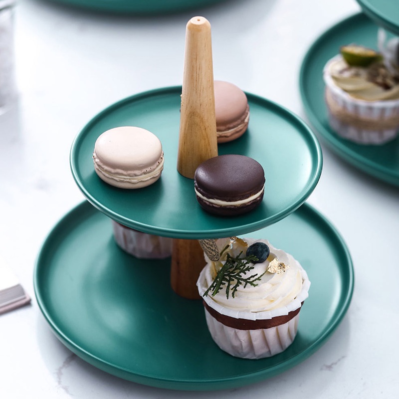 Green Cupcake Stand