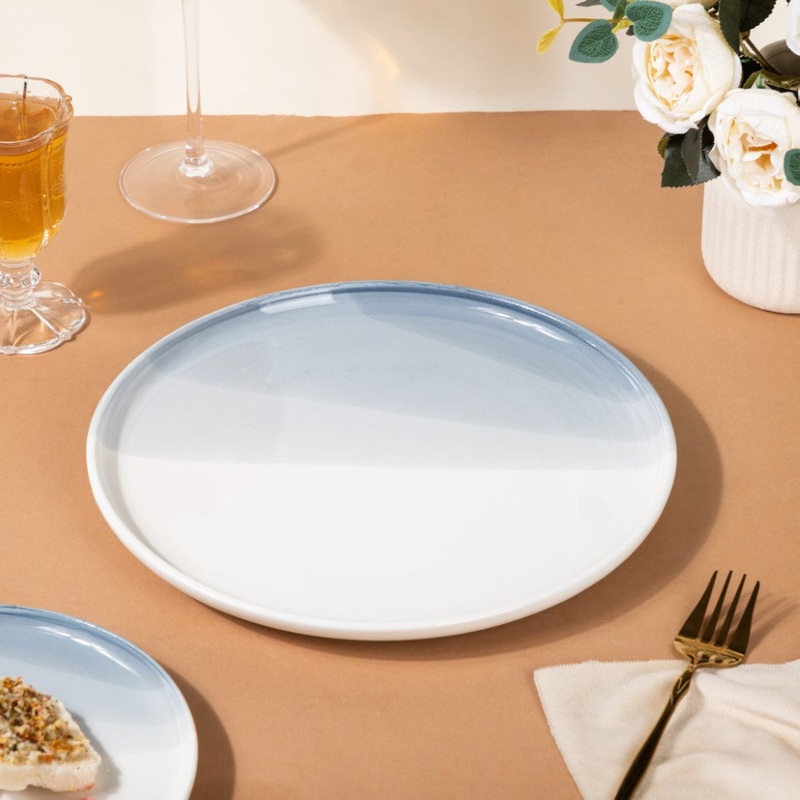 Ombre Dinner Plate Grey 10 Inch