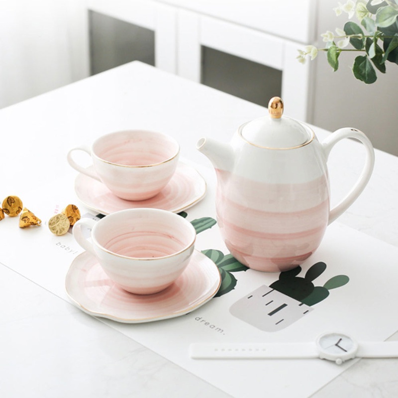 Ombre Tea Set Pink