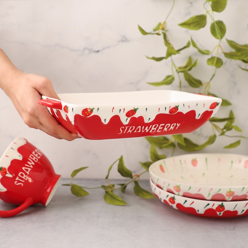 Strawberry Baking Tray