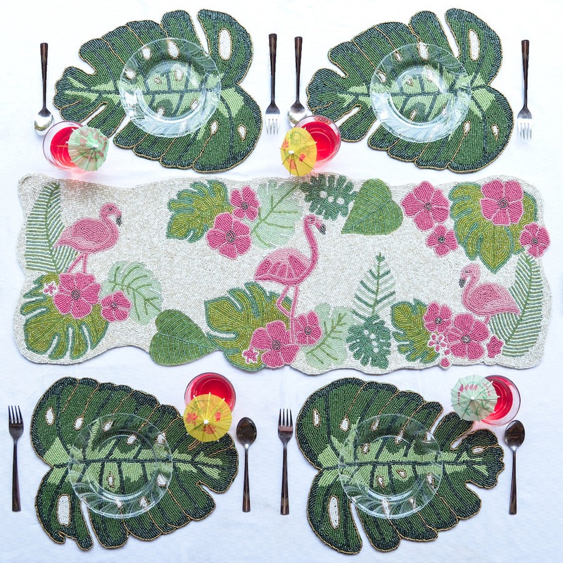 Beads Flamingo Runner