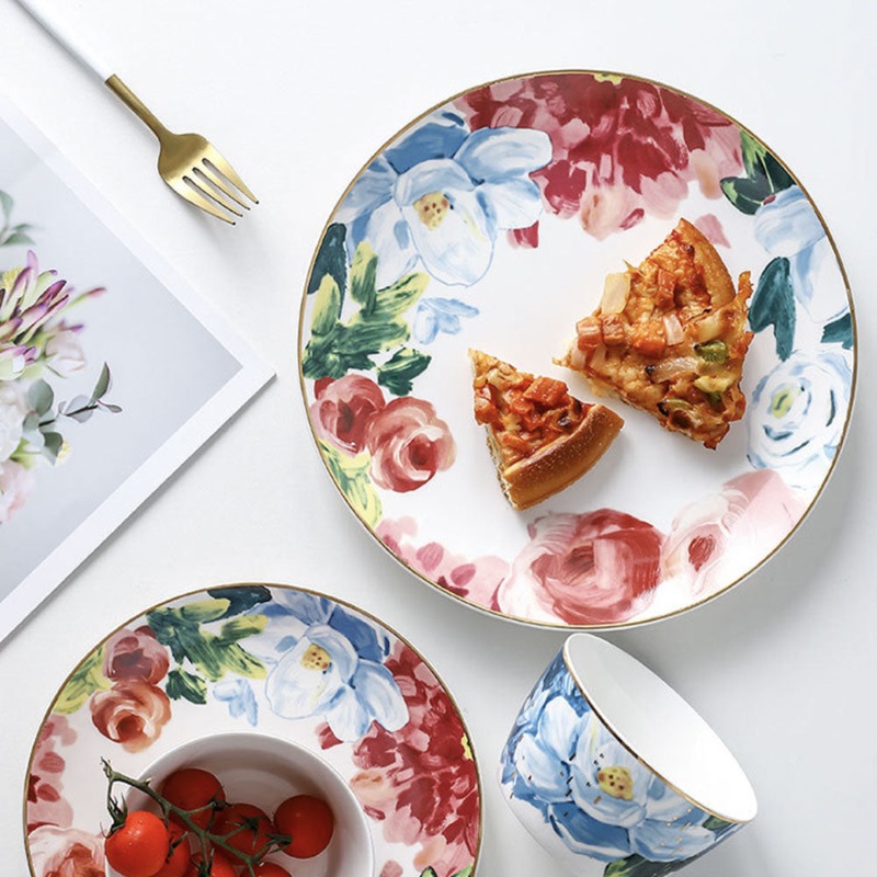 Floral Dinner Plate