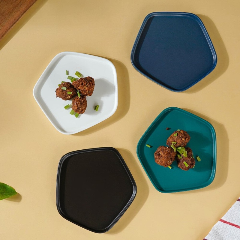 Pentagon Snack Plate