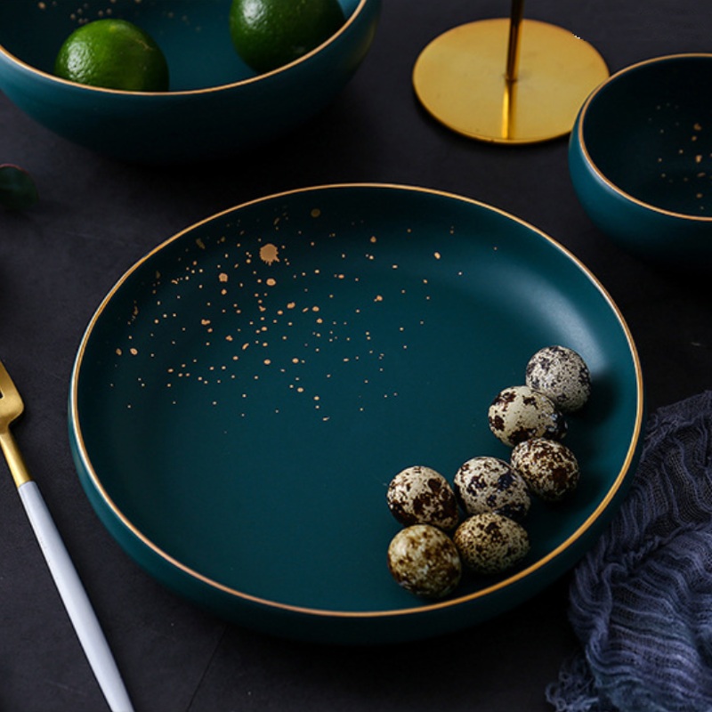 Cara Pasta Plate Midnight Green