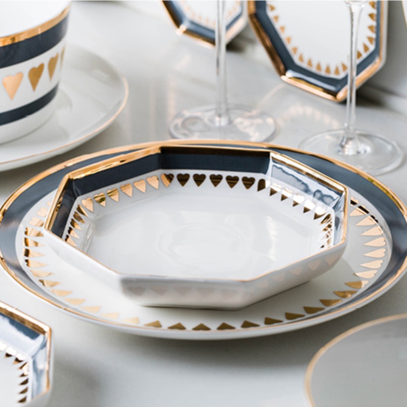 Heart Pasta Plate
