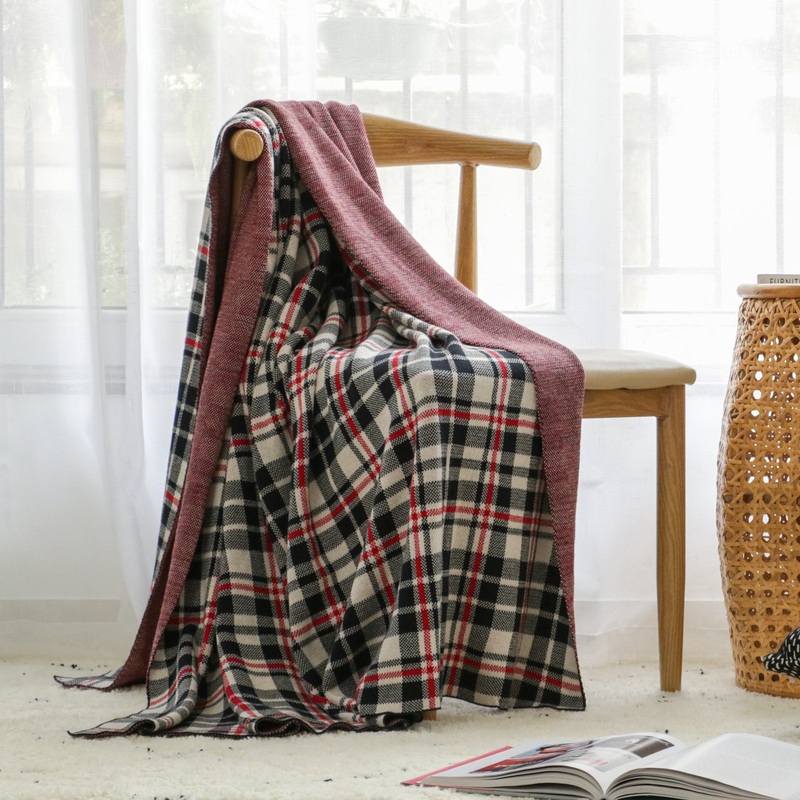 Knitted Throw Blanket
