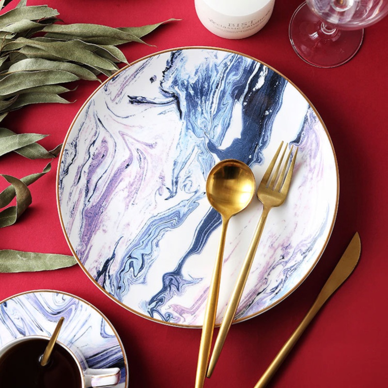 Painted plate
