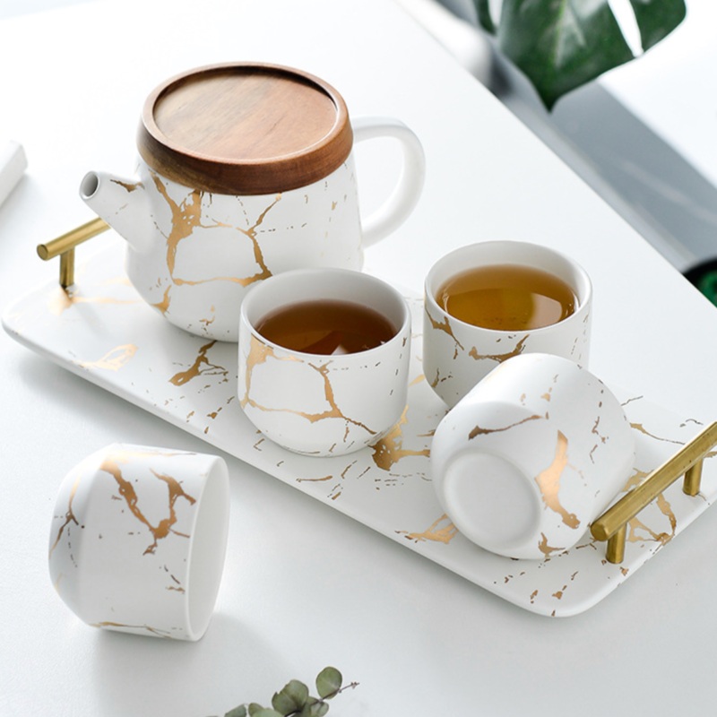 Tea Set With Tray