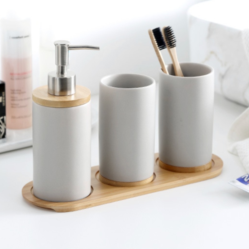 Bathroom Set Grey
