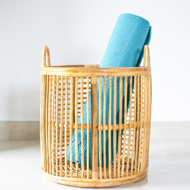 Cane Laundry Basket