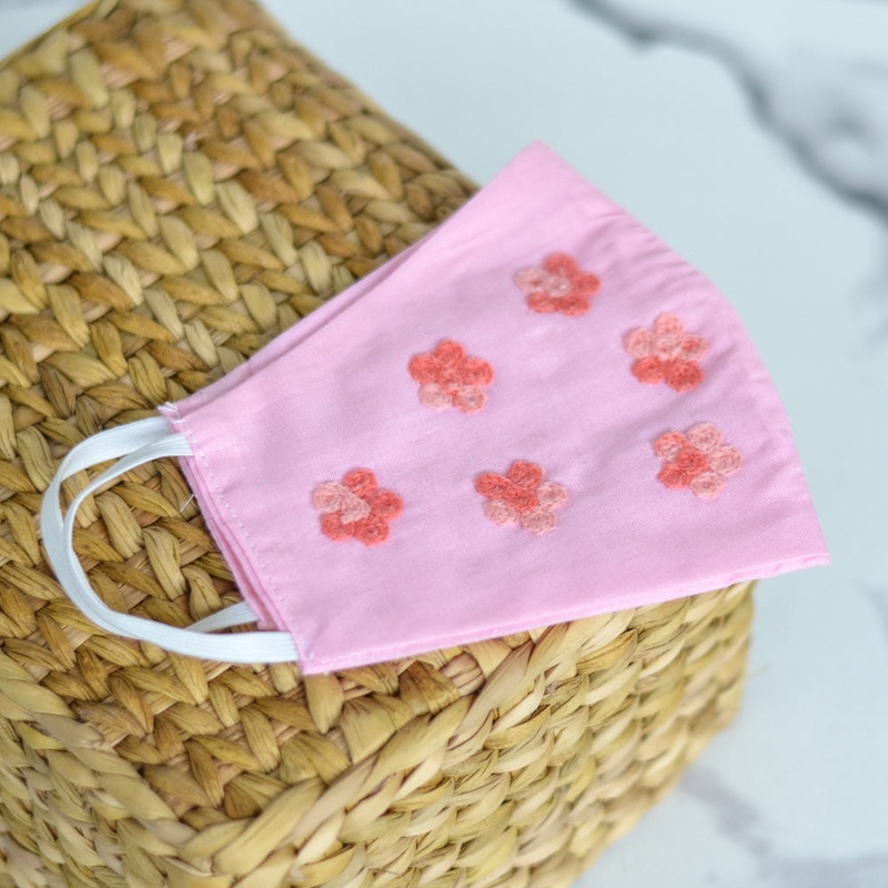 Cloth Flower Mask