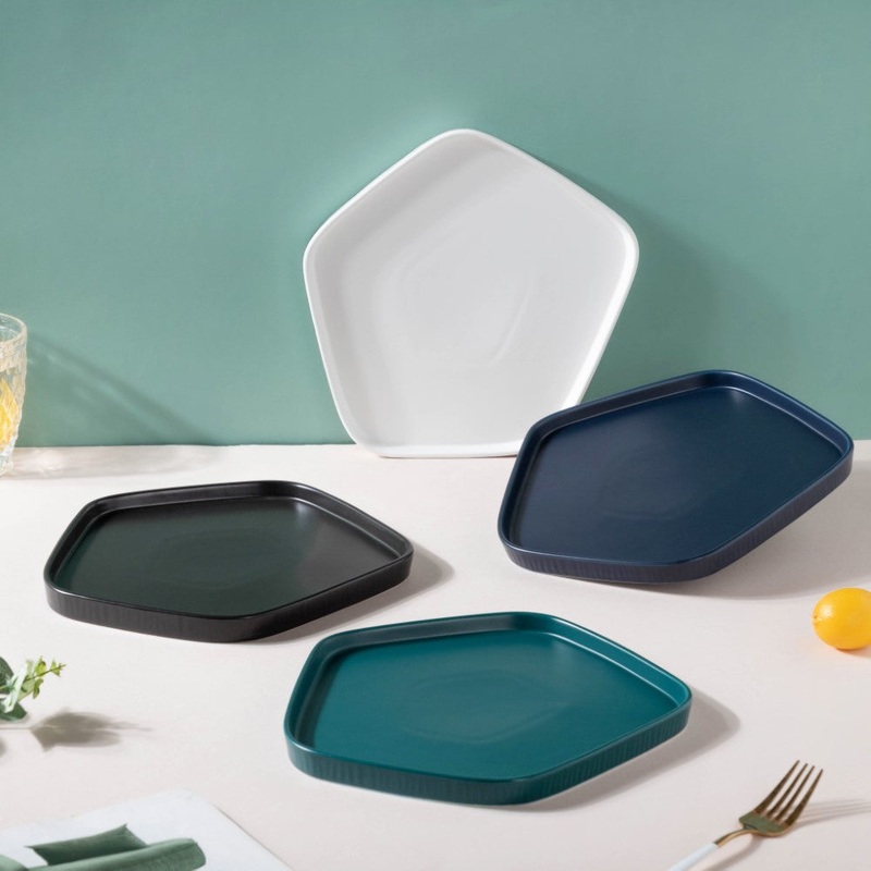 GEOMETRIC Pentagon Plates