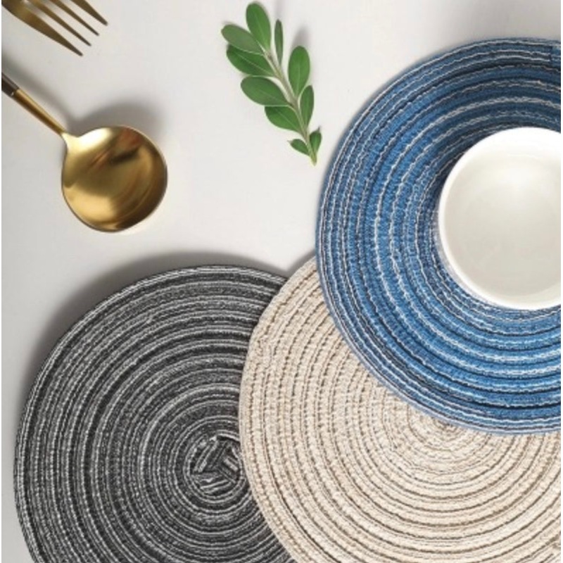 Grey Table Mat Set