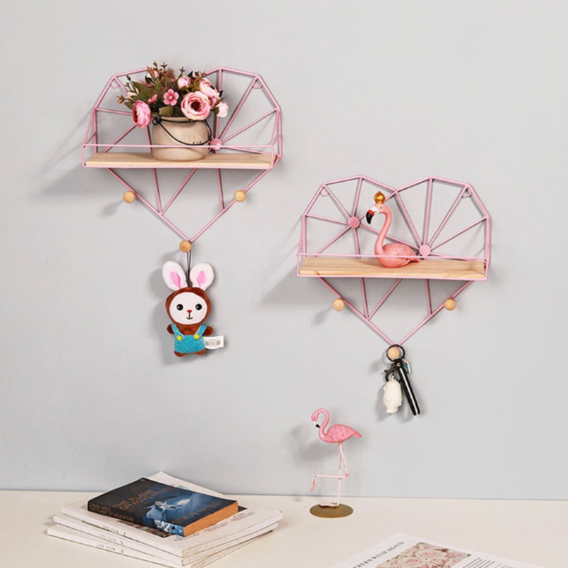 Heart Shelf Pink