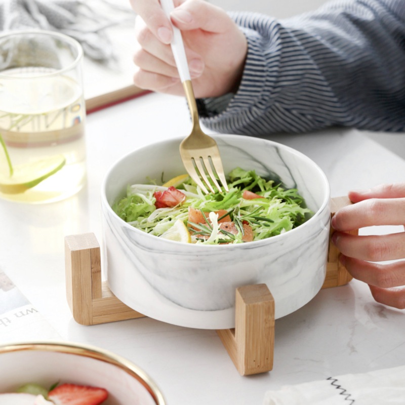 Marble Bowl with Stand