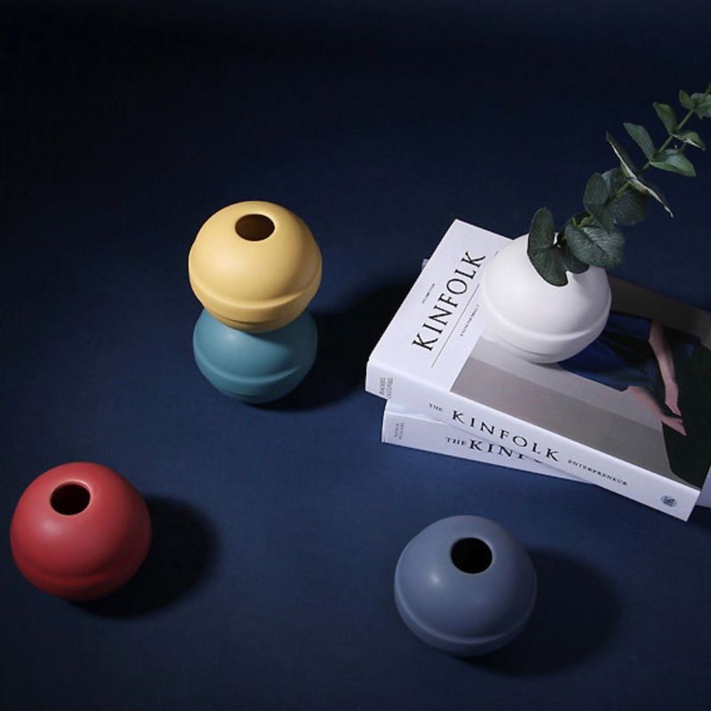 Pink Round Vase