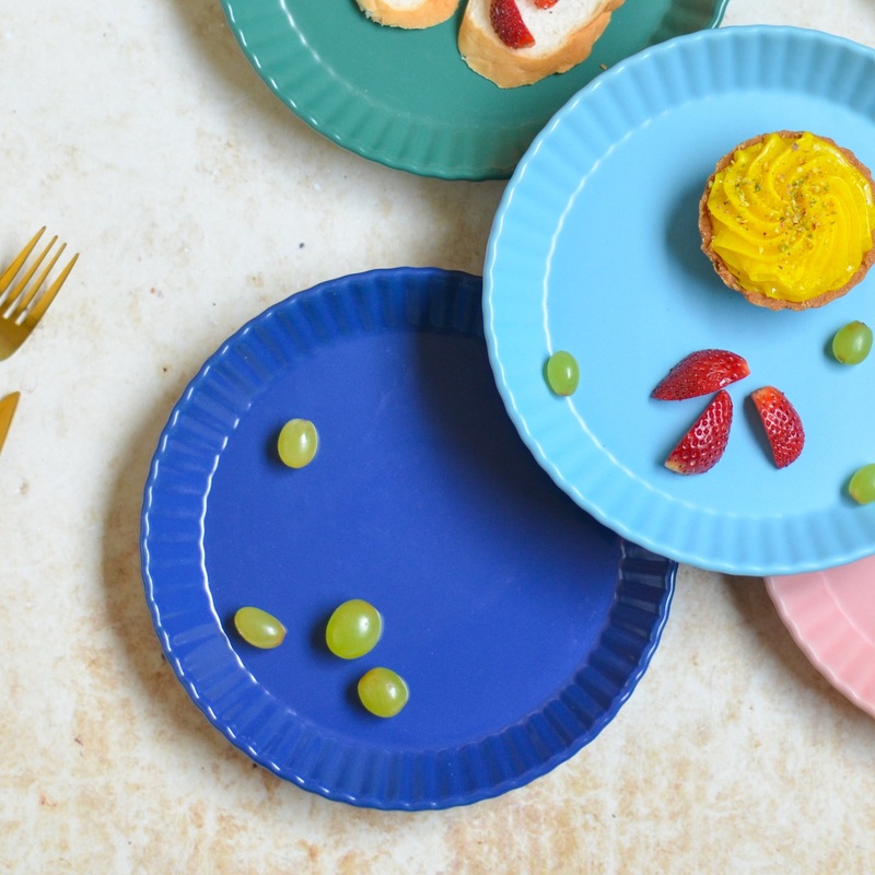 Round Snack Plate