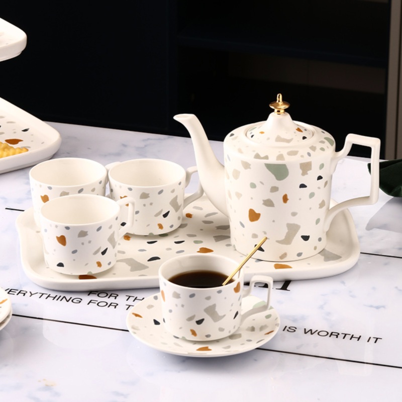 Terrazzo Tea Set