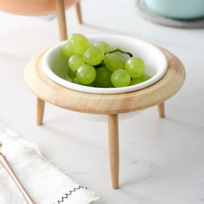 White Bowl with Stand