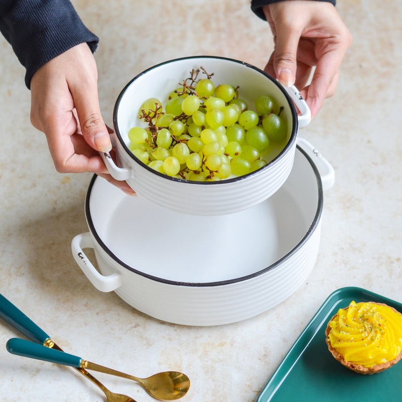 White Serving Dish