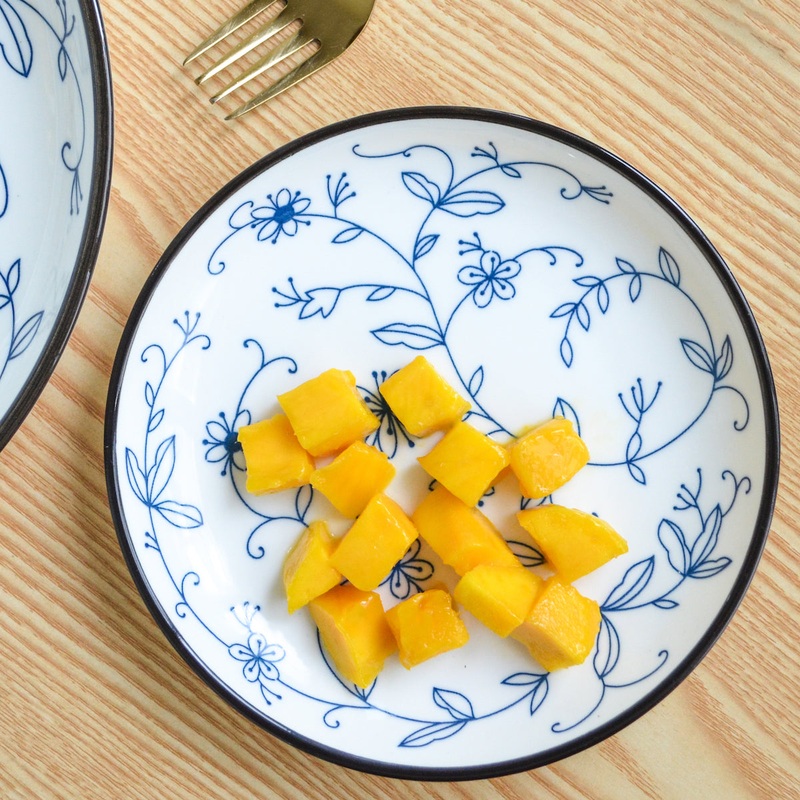 Blue and white Floral Side Plate
