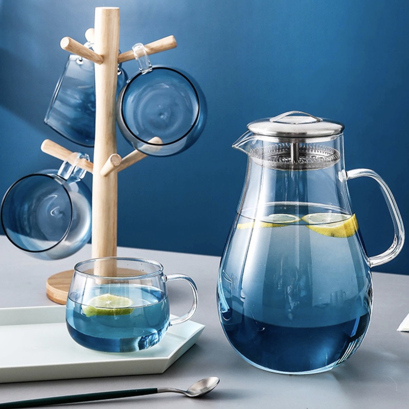 Blue Teapot Set