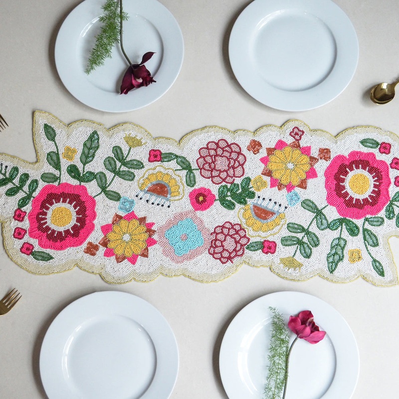 Colourful Floral Runner