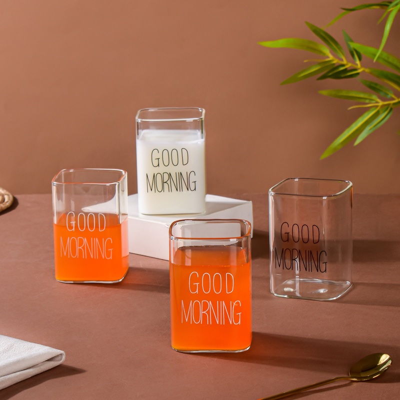 Square Cup Set of 2