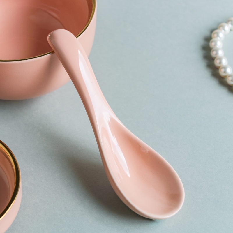 Ceramic Soup Spoon