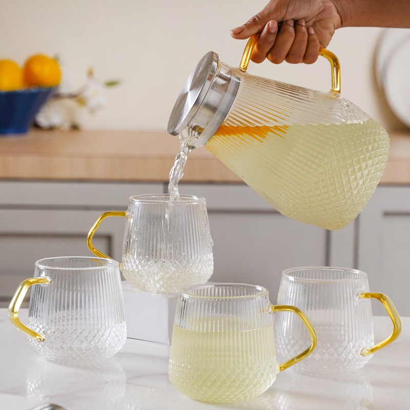 Classic Glass Tea Set of 5
