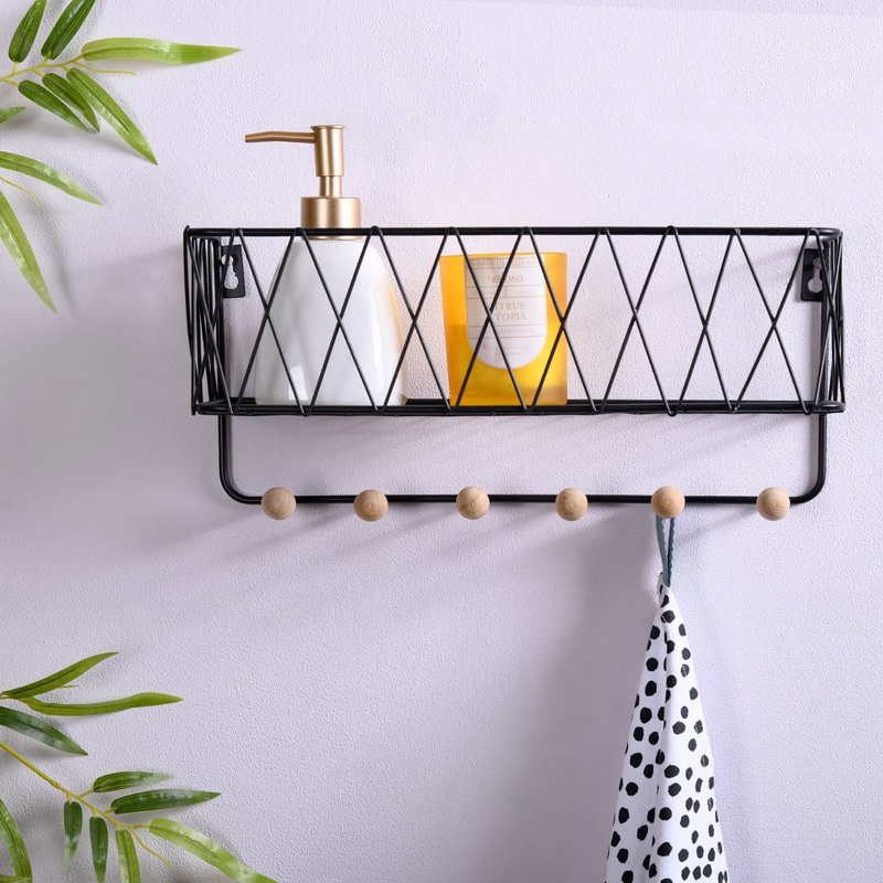 Metal Wall Rack
