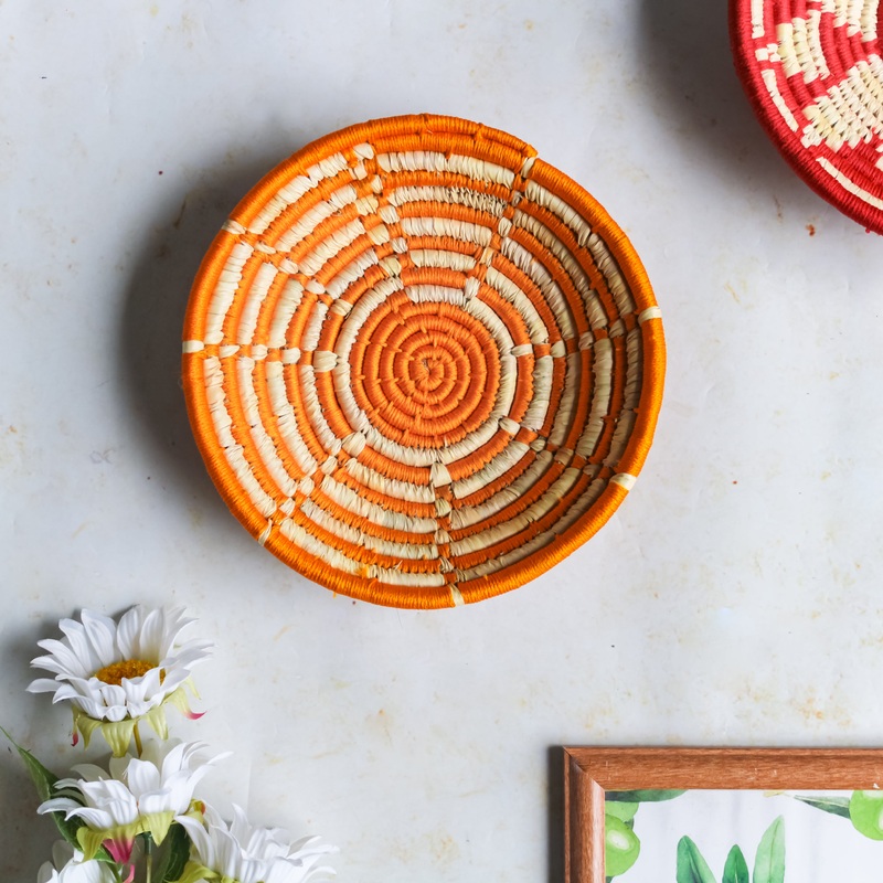 Orange Sabai Basket