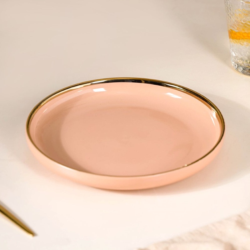Pink Snack Plate