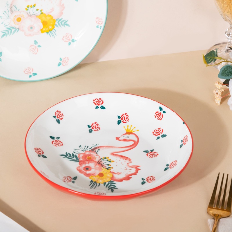 Swan Dinner Plate