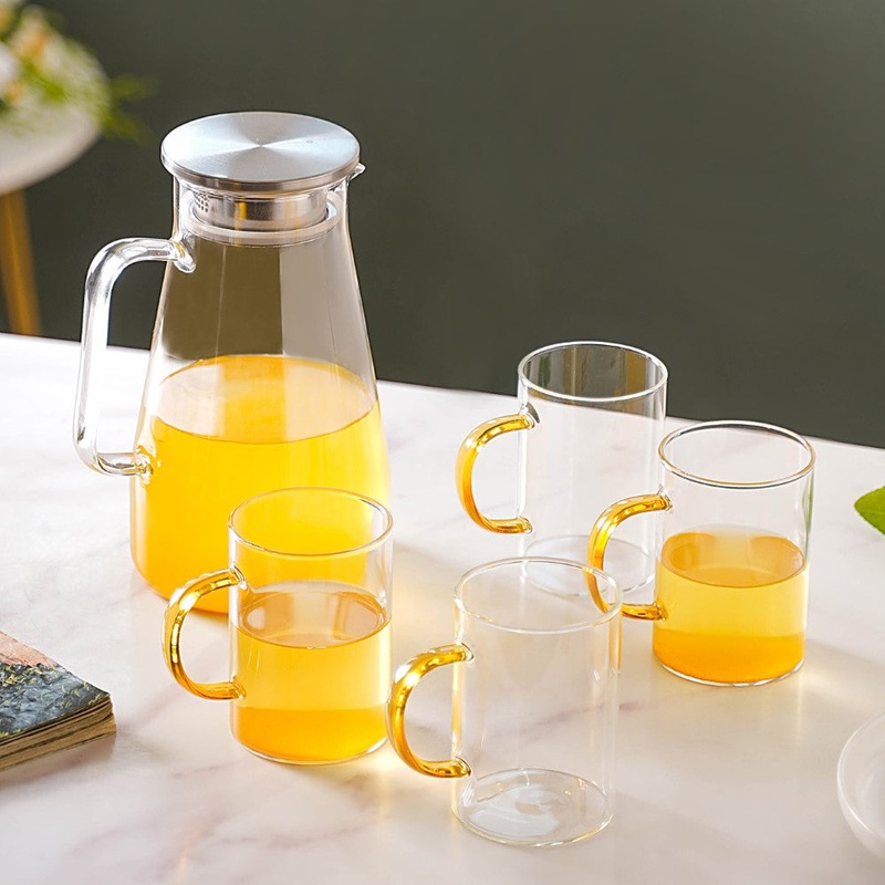 Transparent Tea Set of 5