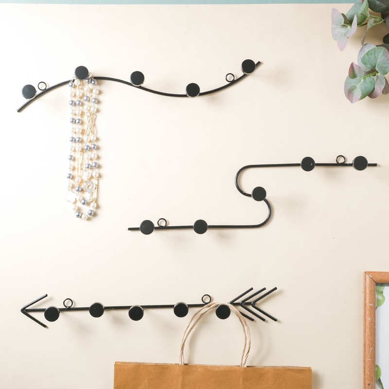 Clothes Hook - Black