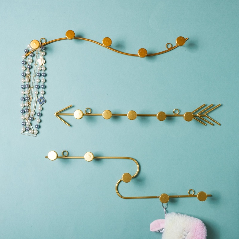 Clothes Hook - Gold