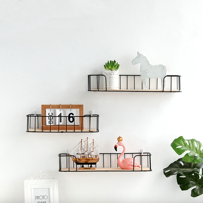Wall Bookshelf - Black