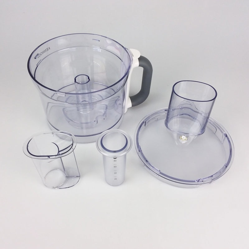 Food Processor Mixing Bowl Complete With Lid (Grey/White) - KW716780
