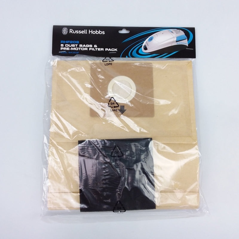 Vacuum Dust Bags 5pk - RHF209-BP