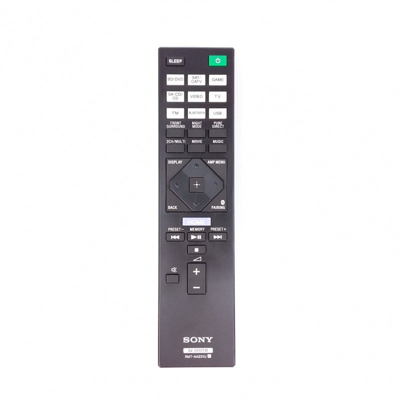 Home Theatre Remote Control (RMT-AA231U) - 149311611
