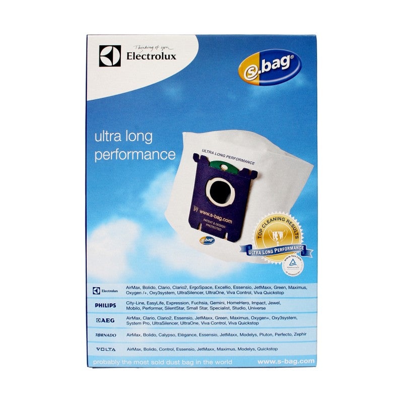 Vacuum S-Bags 3pk Ultra Long Performance E210B