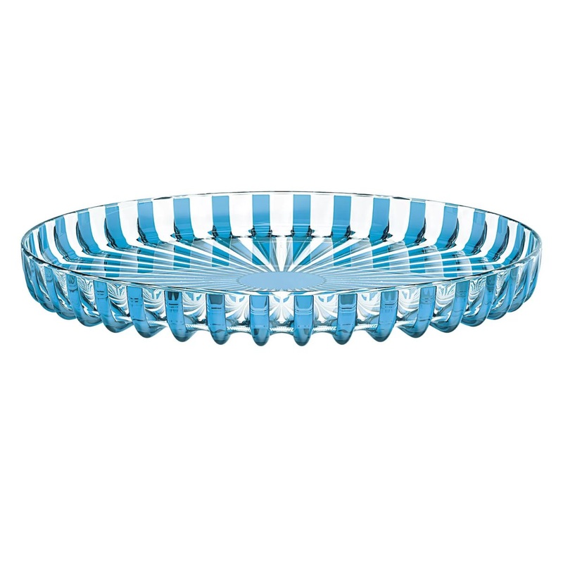 Guzzini Dolce Vita Round Tray - Turquoise