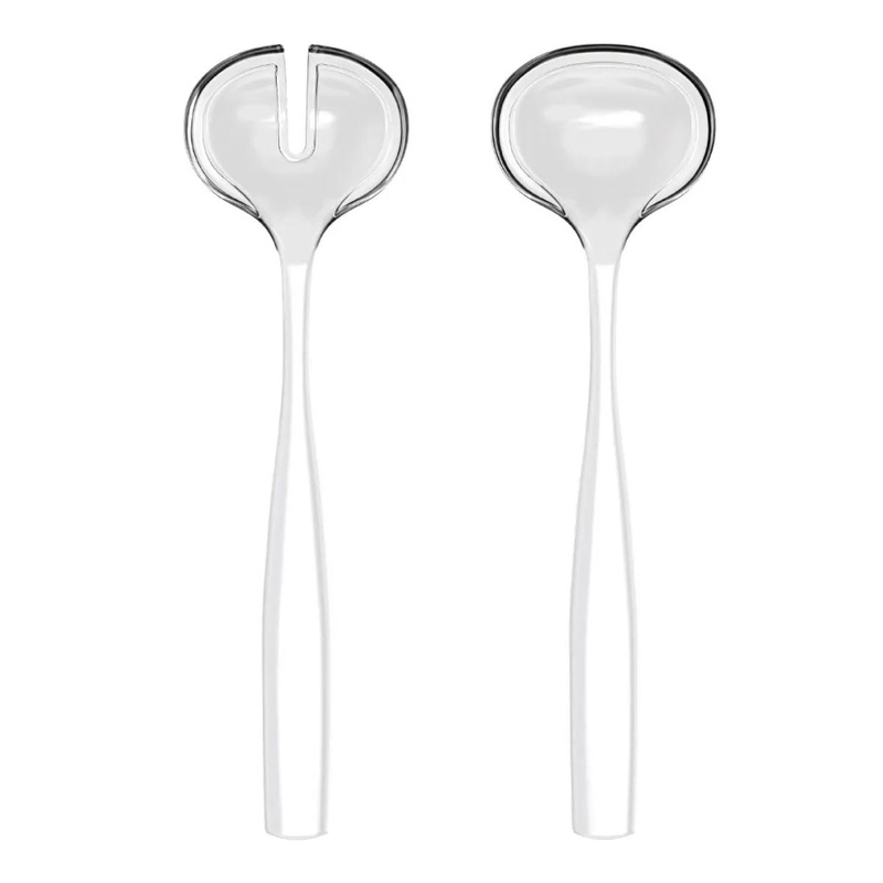 Guzzini Dolce Vita Salad Servers - Pearl
