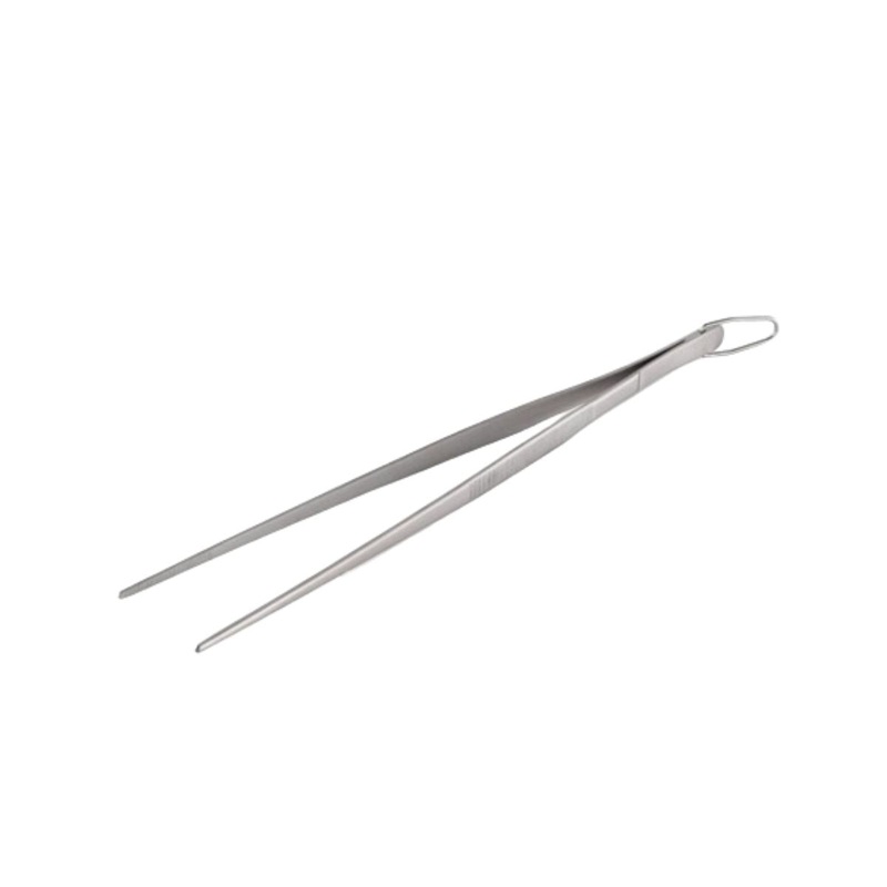 Sabatier Round Tip Plating Tongs - 30cm