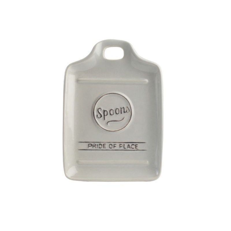 T&G Pride of Place Vintage Spoon Rest - Light Grey